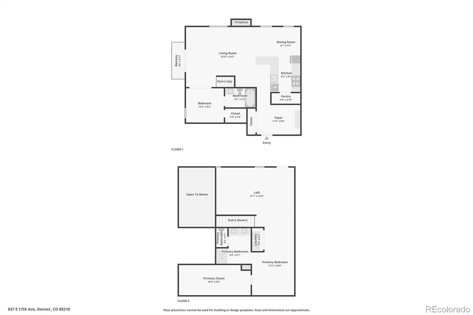 837 E 17th Avenue #3E Denver CO 80218 MLS #REC2844557 06292026202949 1600 40