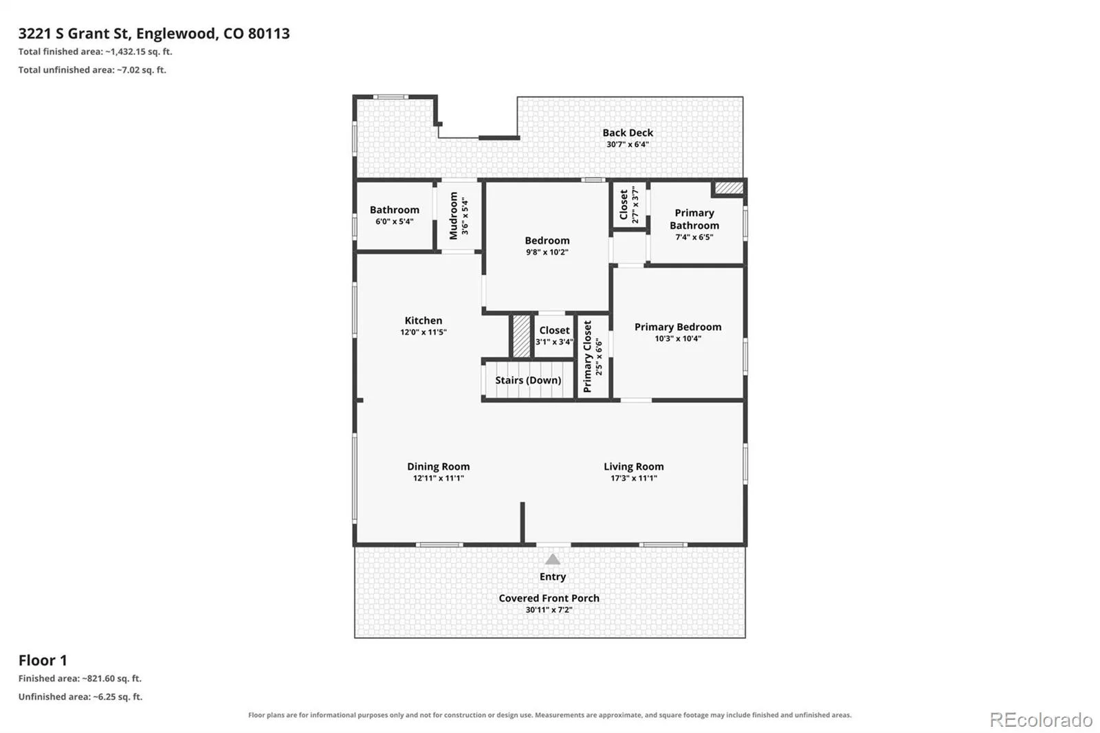 3221 S Grant Street Englewood CO 80113 | MLS #REC2868696 09232026084106 1600 32