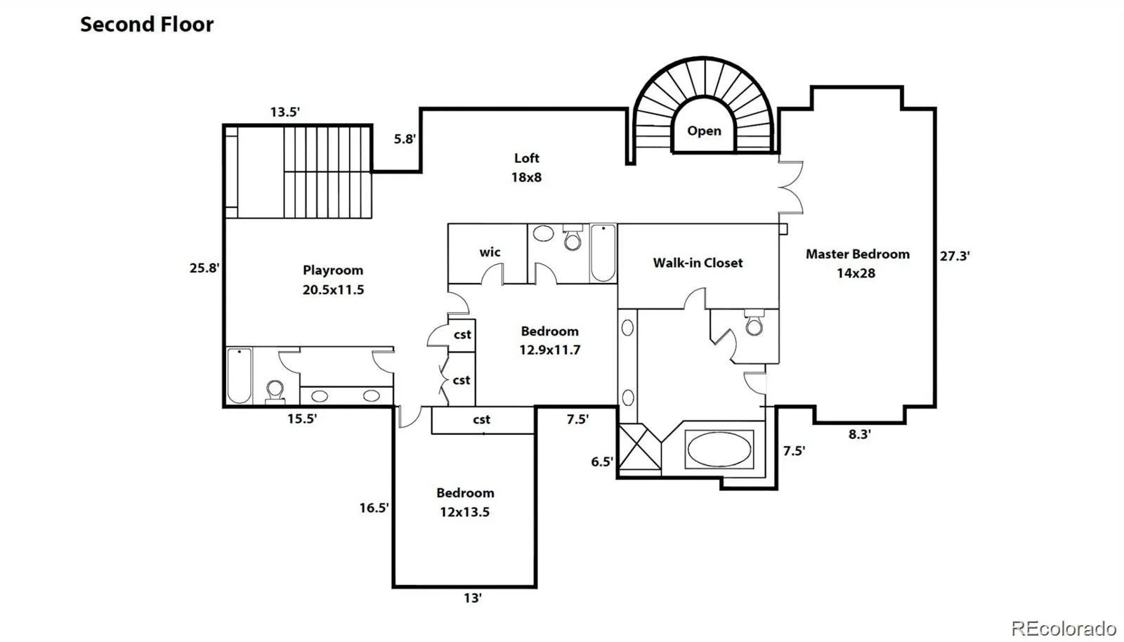 6281 Oxford Peak Place Castle Rock CO 80108 MLS #REC2904929 05252026040858 1600 43
