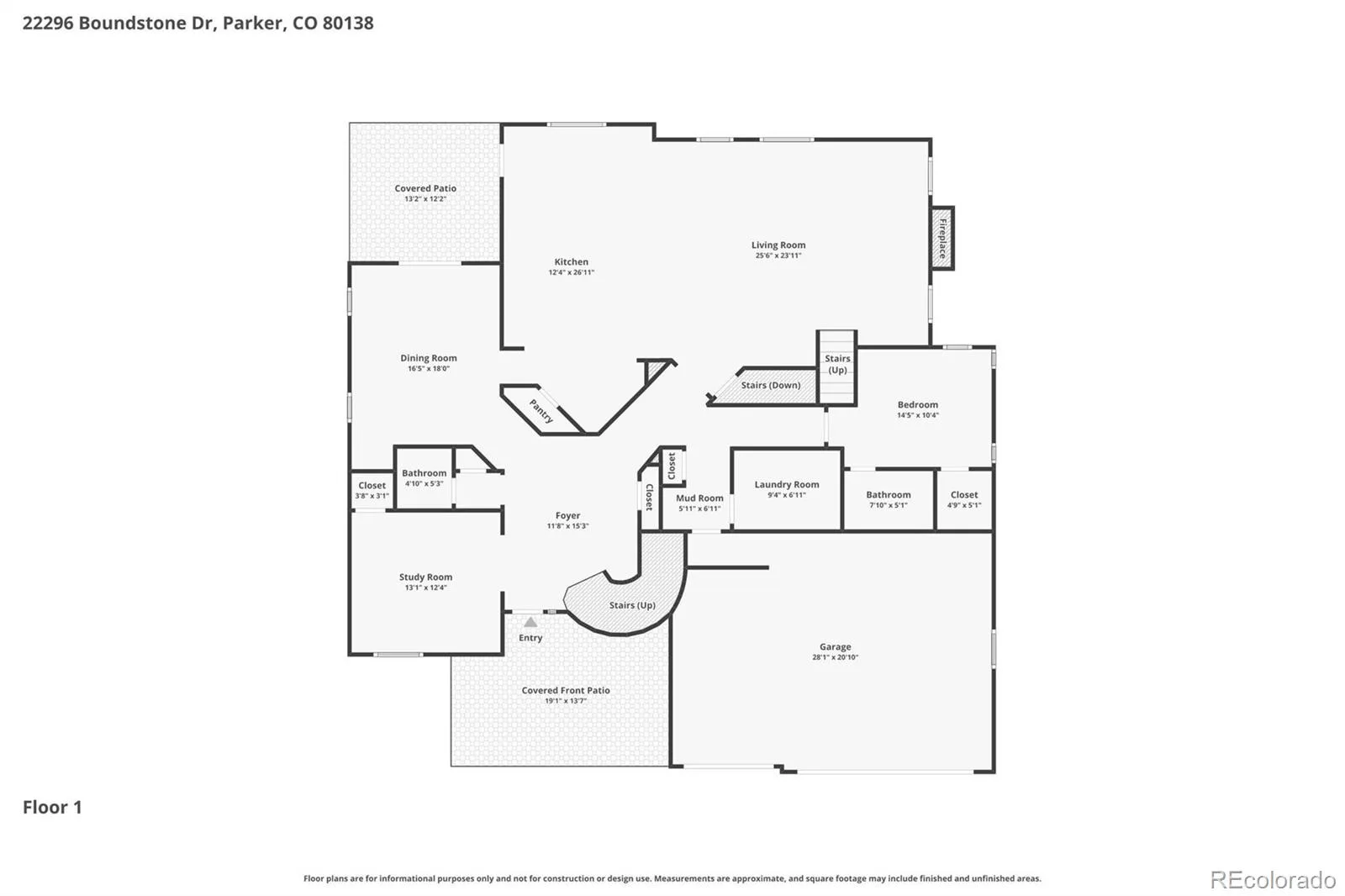 22296 Boundstone Drive Parker CO 80138 | MLS #REC2911750 07302026235612 1600 28