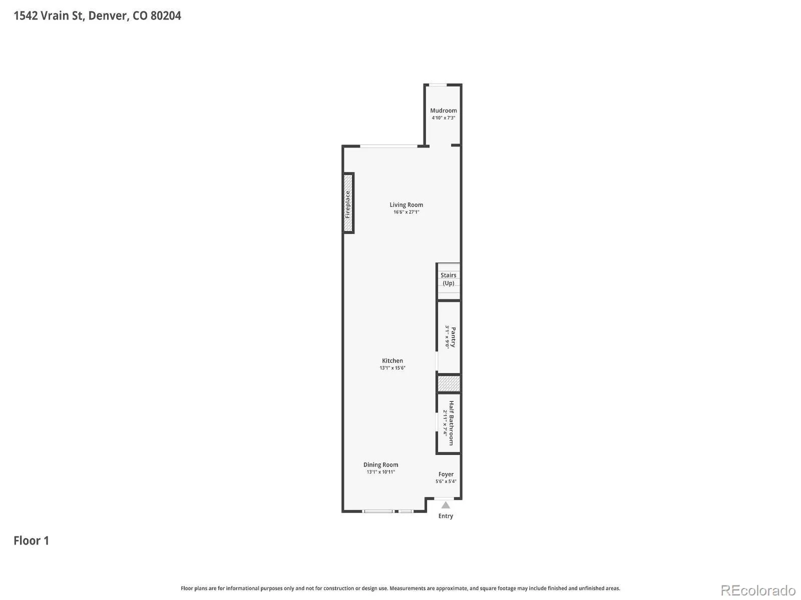 1542 Vrain Street Denver CO 80204 MLS #REC2953463 05122026233911 1600 40