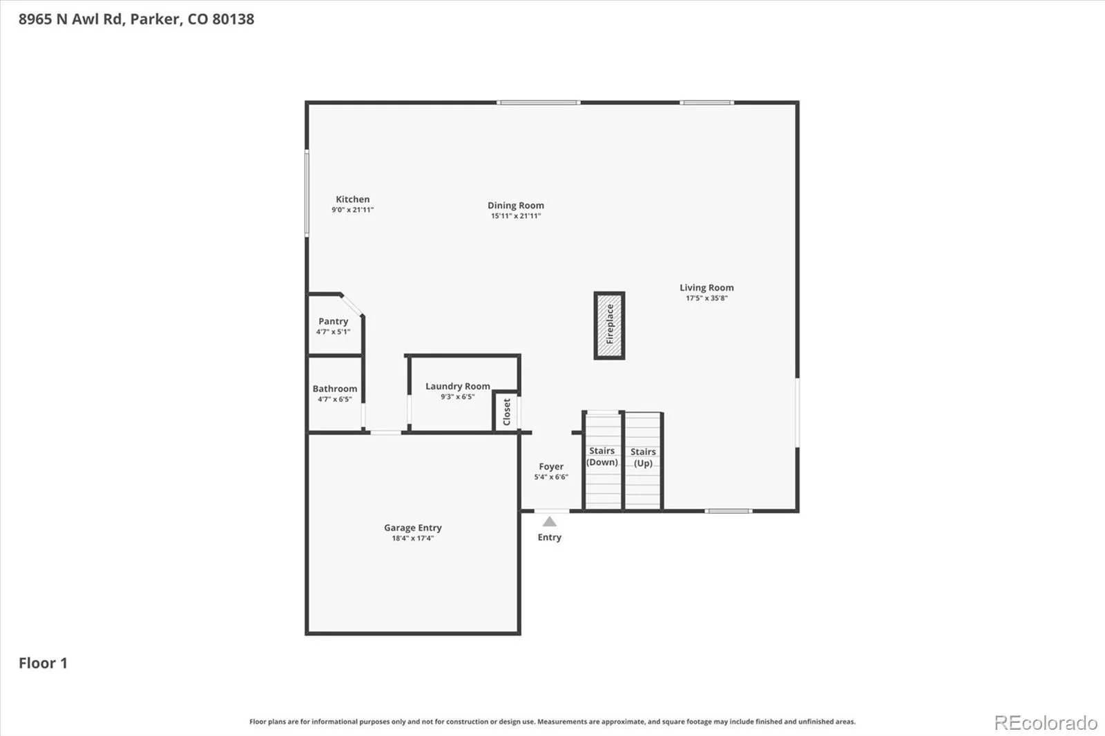 8965 N Awl Road Parker CO 80138 | MLS #REC2956972 06122026141912 1600 40
