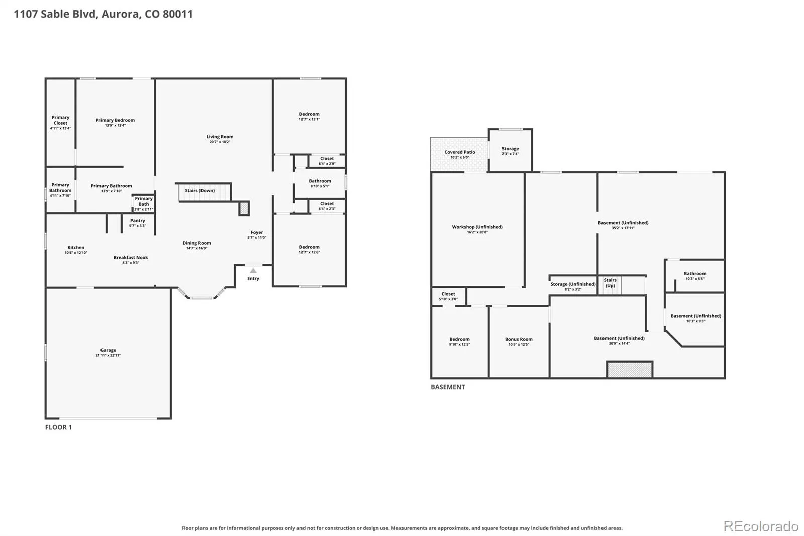 1107 Sable Boulevard Aurora CO 80011 | MLS #REC2980906 10122026173918 1600 27