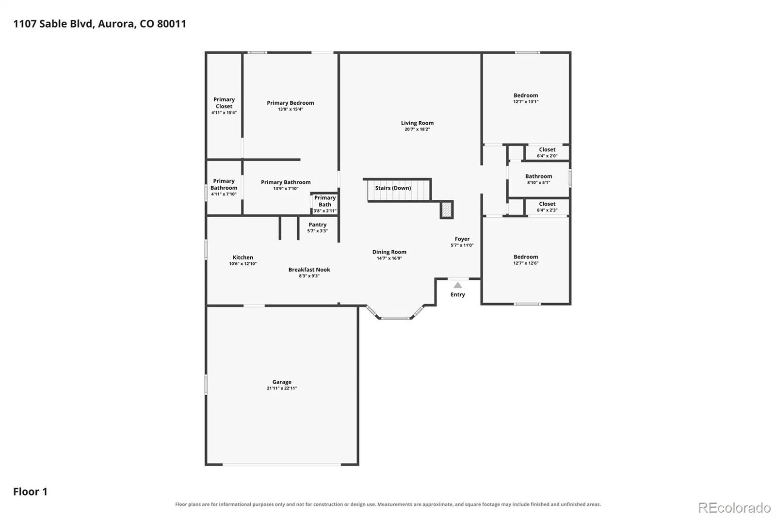 1107 Sable Boulevard Aurora CO 80011 | MLS #REC2980906 10122026173918 1600 29