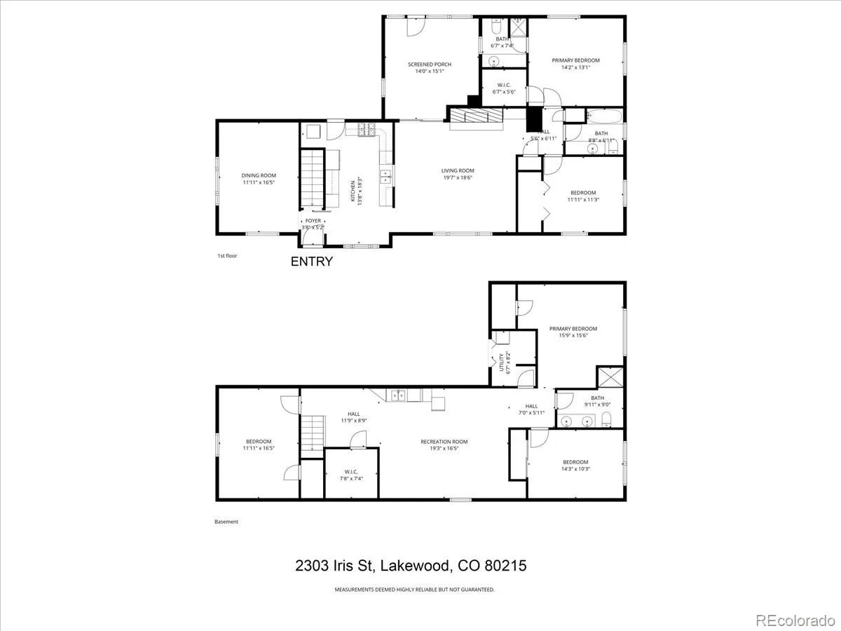 2303 Iris Street Lakewood CO 80215 | MLS #REC2997465 06202026000916 1200 3