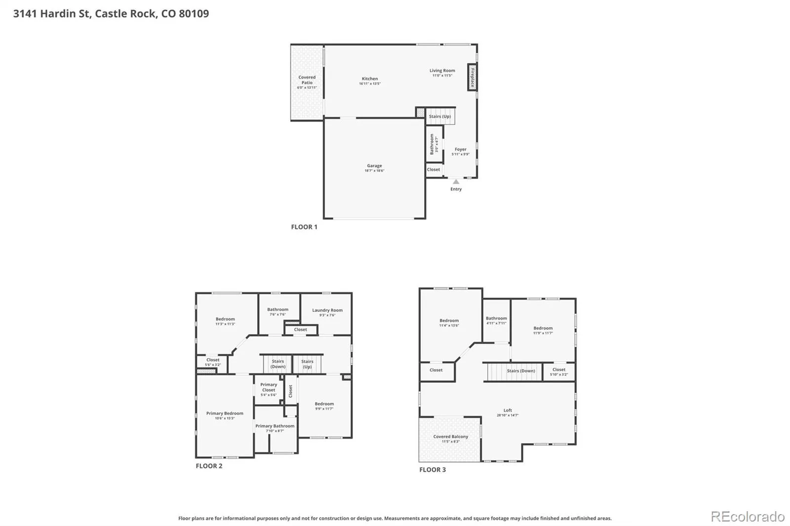 3141 Hardin Street Castle Rock CO 80109 | MLS #REC2998713 08032026224837 1600 43
