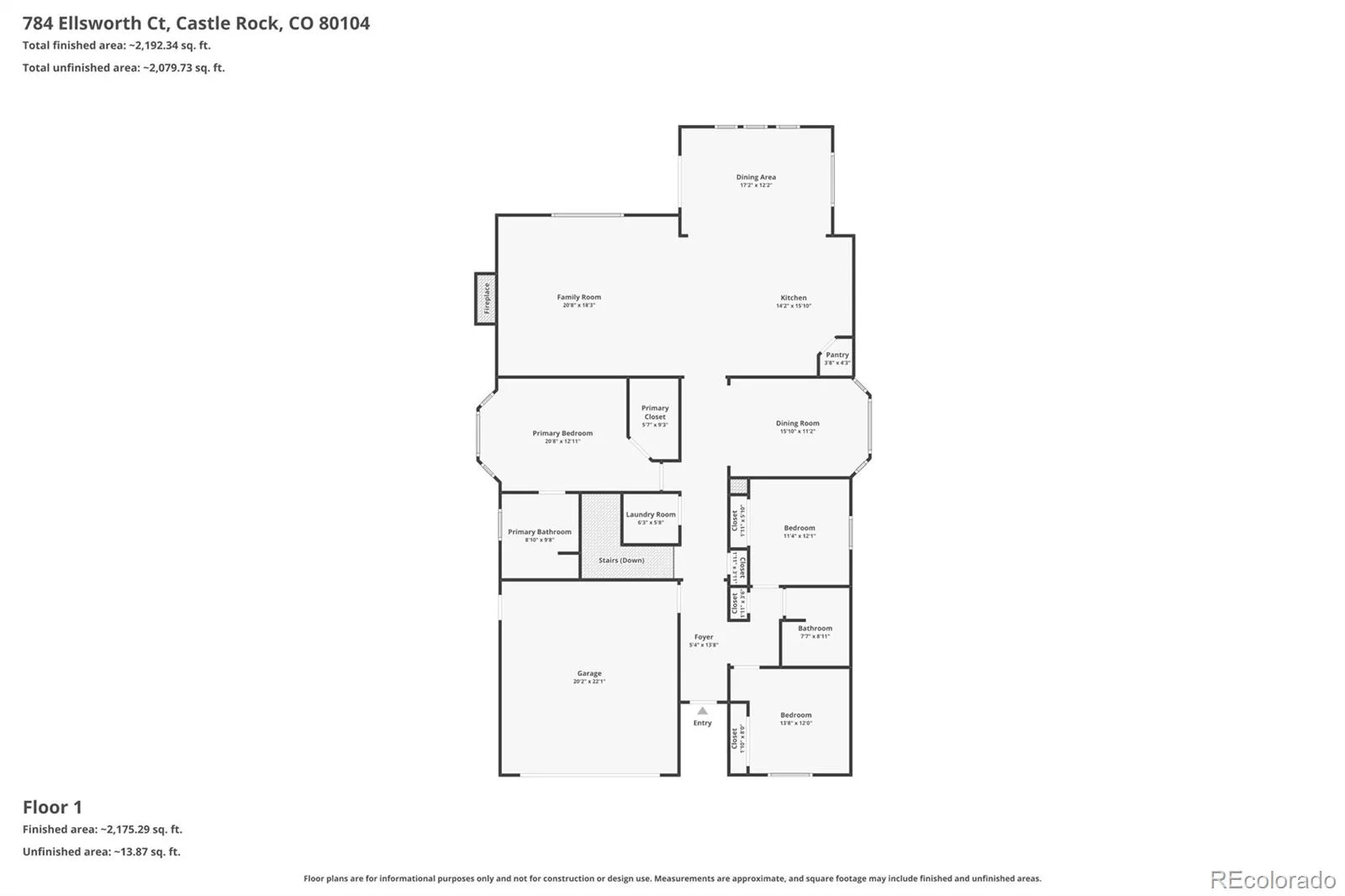 784 Ellsworth Court Castle Rock CO 80104 | MLS #REC3026714 06222026184605 1600 38