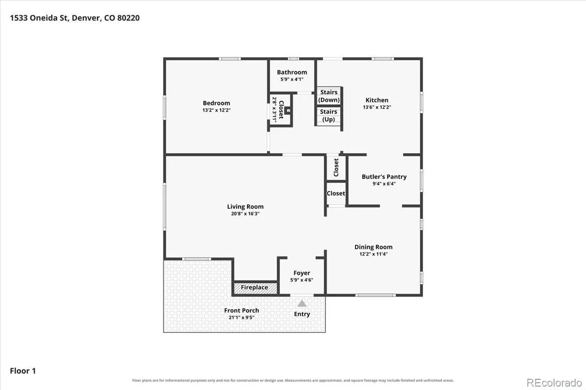 1533 N Oneida Street Denver CO 80220 | MLS #REC3055317 09232026085648 1200 46