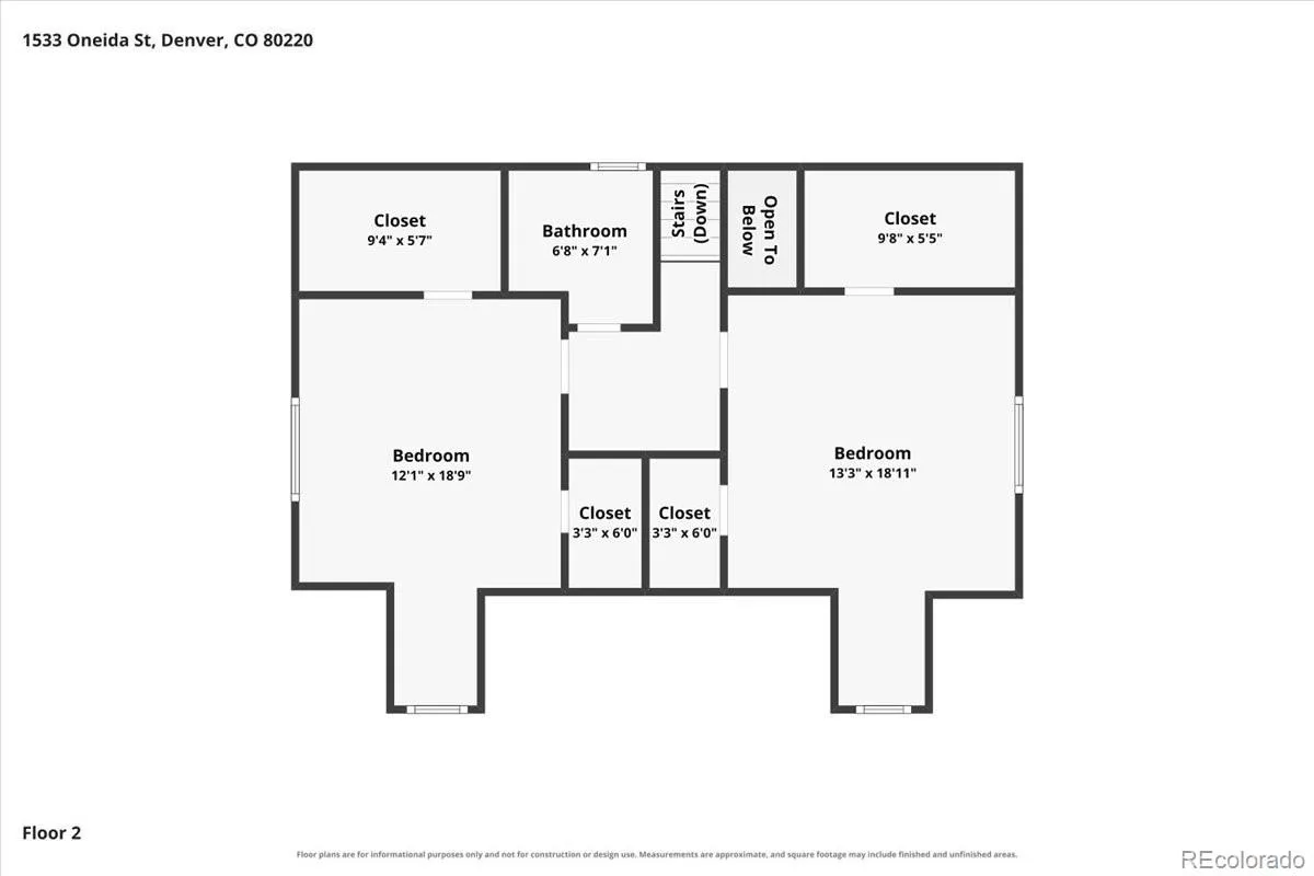 1533 N Oneida Street Denver CO 80220 | MLS #REC3055317 09232026085648 1200 47