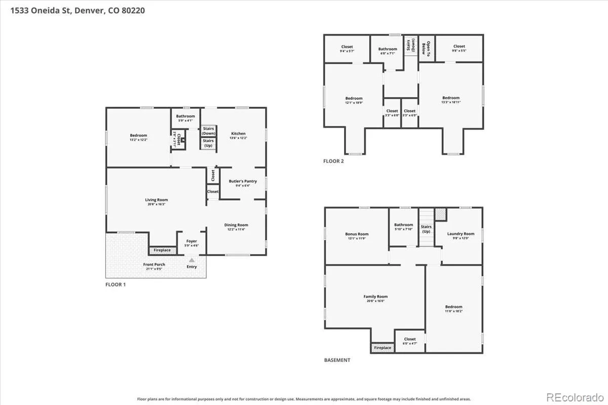 1533 N Oneida Street Denver CO 80220 | MLS #REC3055317 09232026085648 1200 49