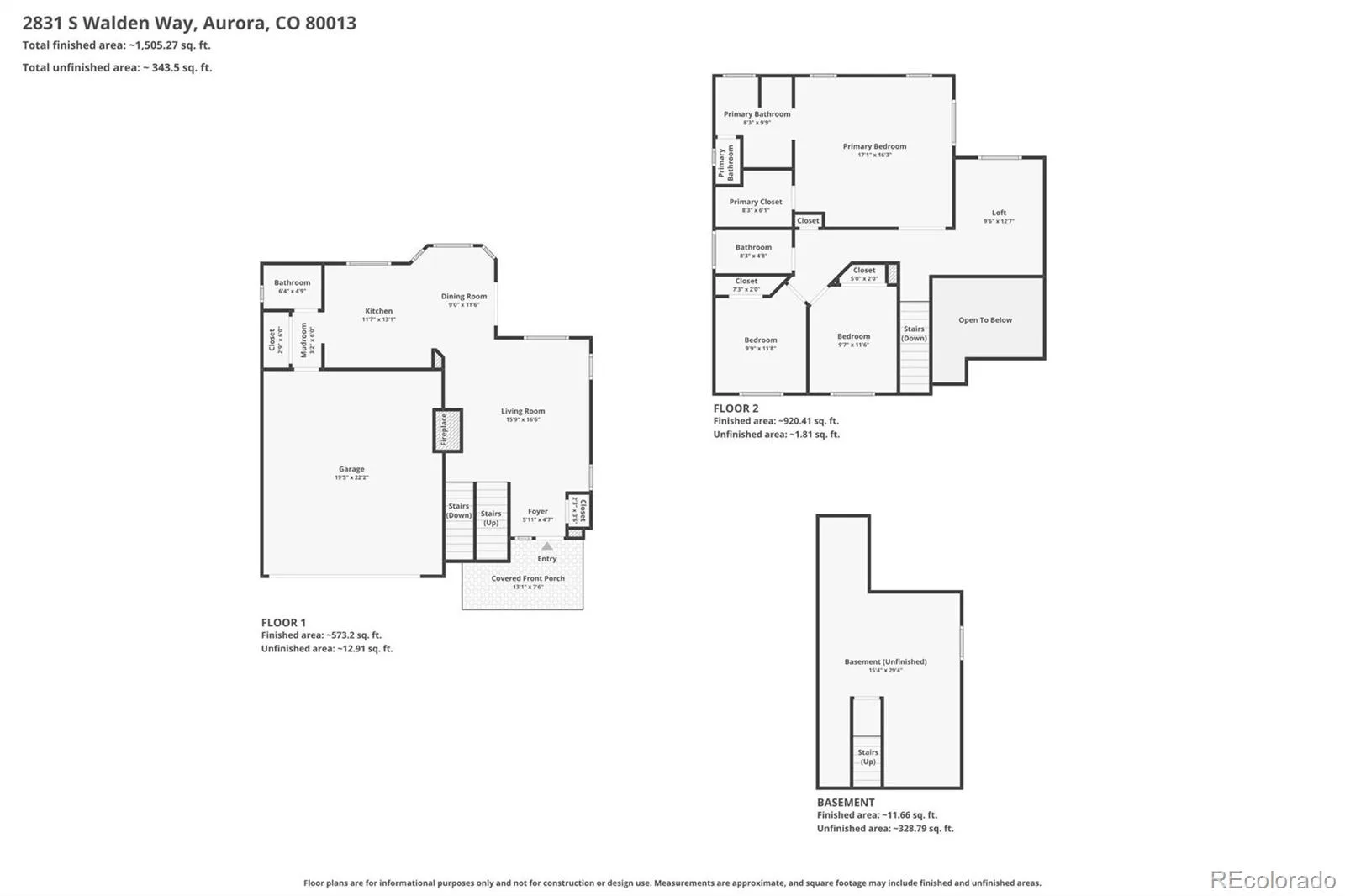 2831 S Walden Way Aurora CO 80013 | MLS #REC3058957 07282026185431 1600 29