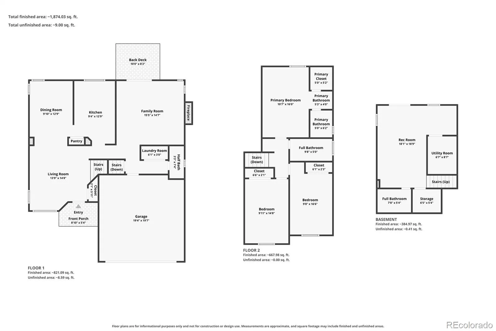 4905 N Sungold Lane Castle Rock CO 80109 | MLS #REC3069301 07242026005805 1600 37