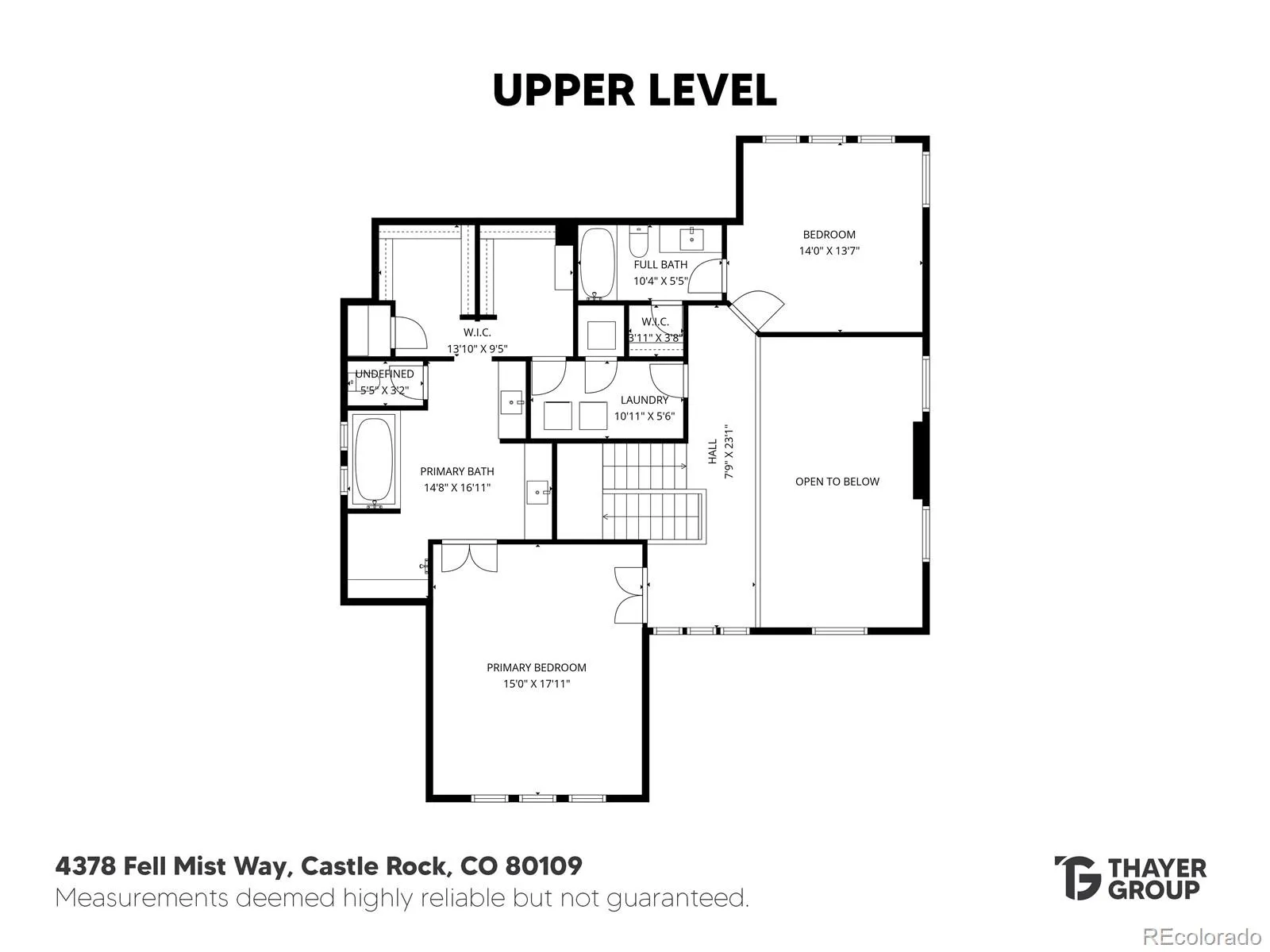 4378 Fell Mist Way Castle Rock CO 80109 MLS #REC3090425 04222026183855 1600 41