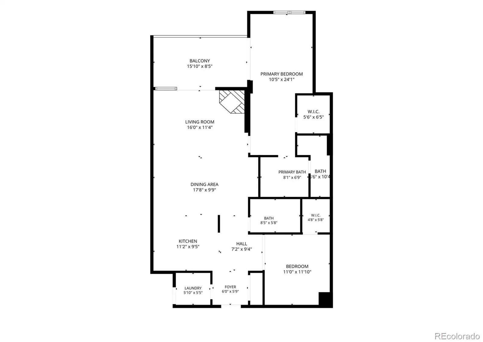 180 Cook Street #203 Denver CO 80206 MLS #REC3092451 06232026175952 1600 32