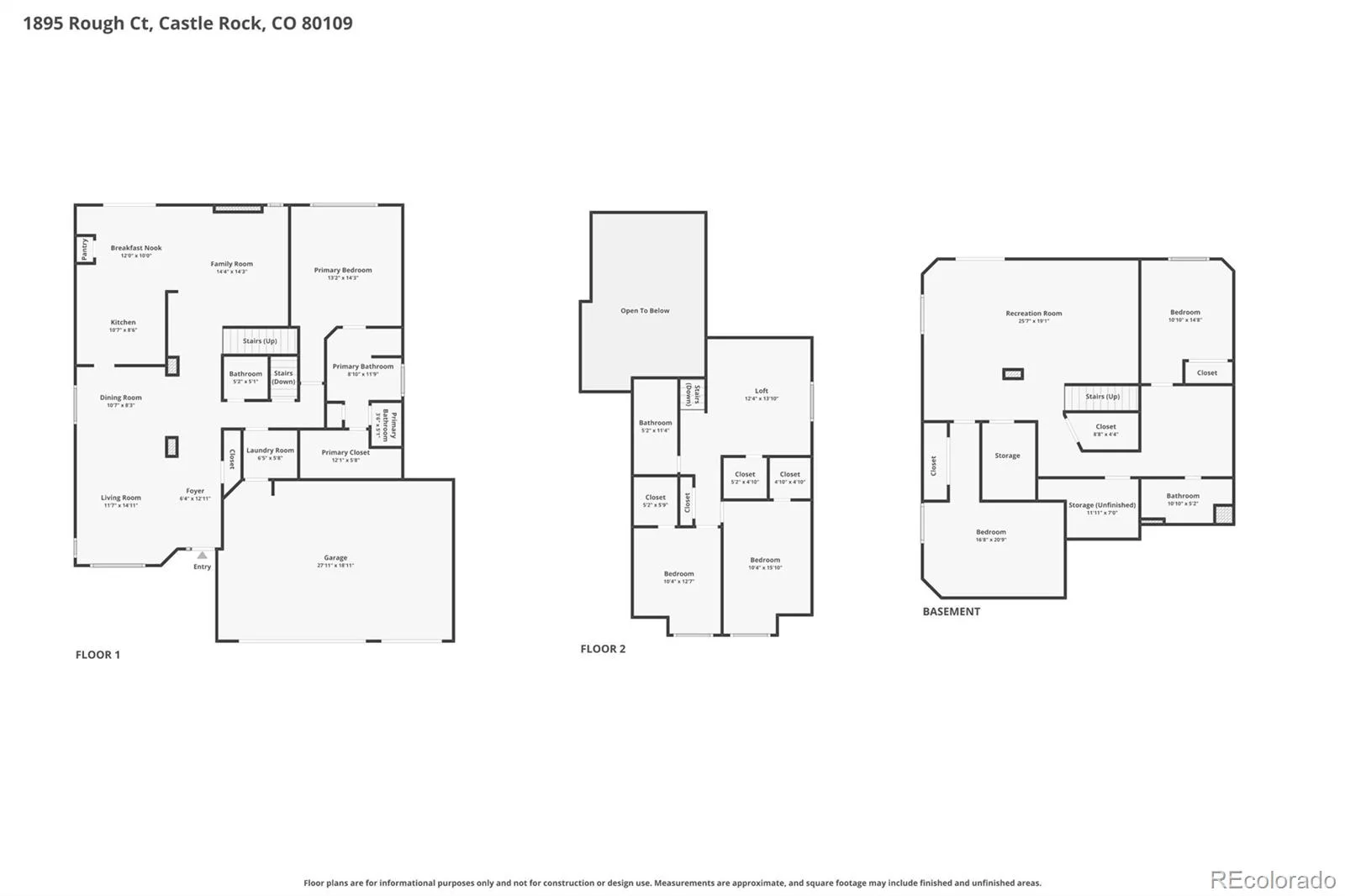 1895 Rough Court Castle Rock CO 80109 MLS #REC3113436 07032026021214 1600 46