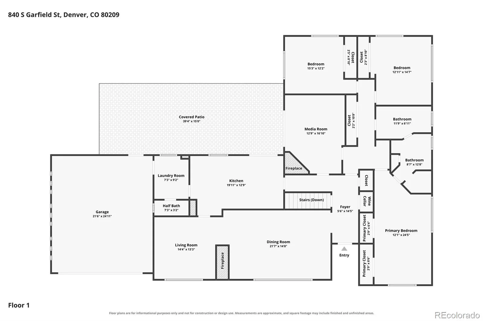 840 S Garfield Street Denver CO 80209 | MLS #REC3128919 09232026090111 1600 42