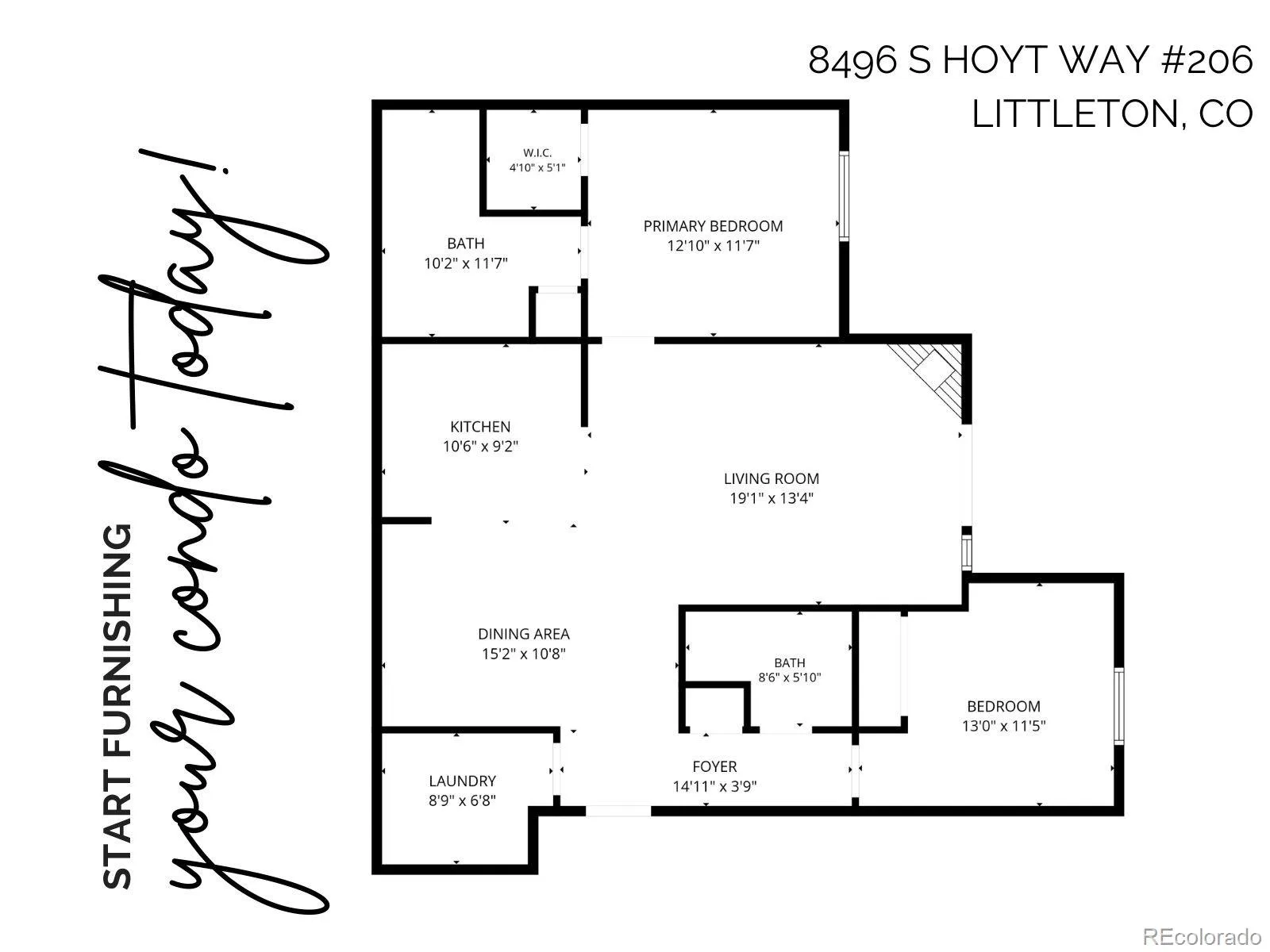 8496 S Hoyt Way #206 Littleton CO 80128 | MLS #REC3245182 08102026163758 1600 26