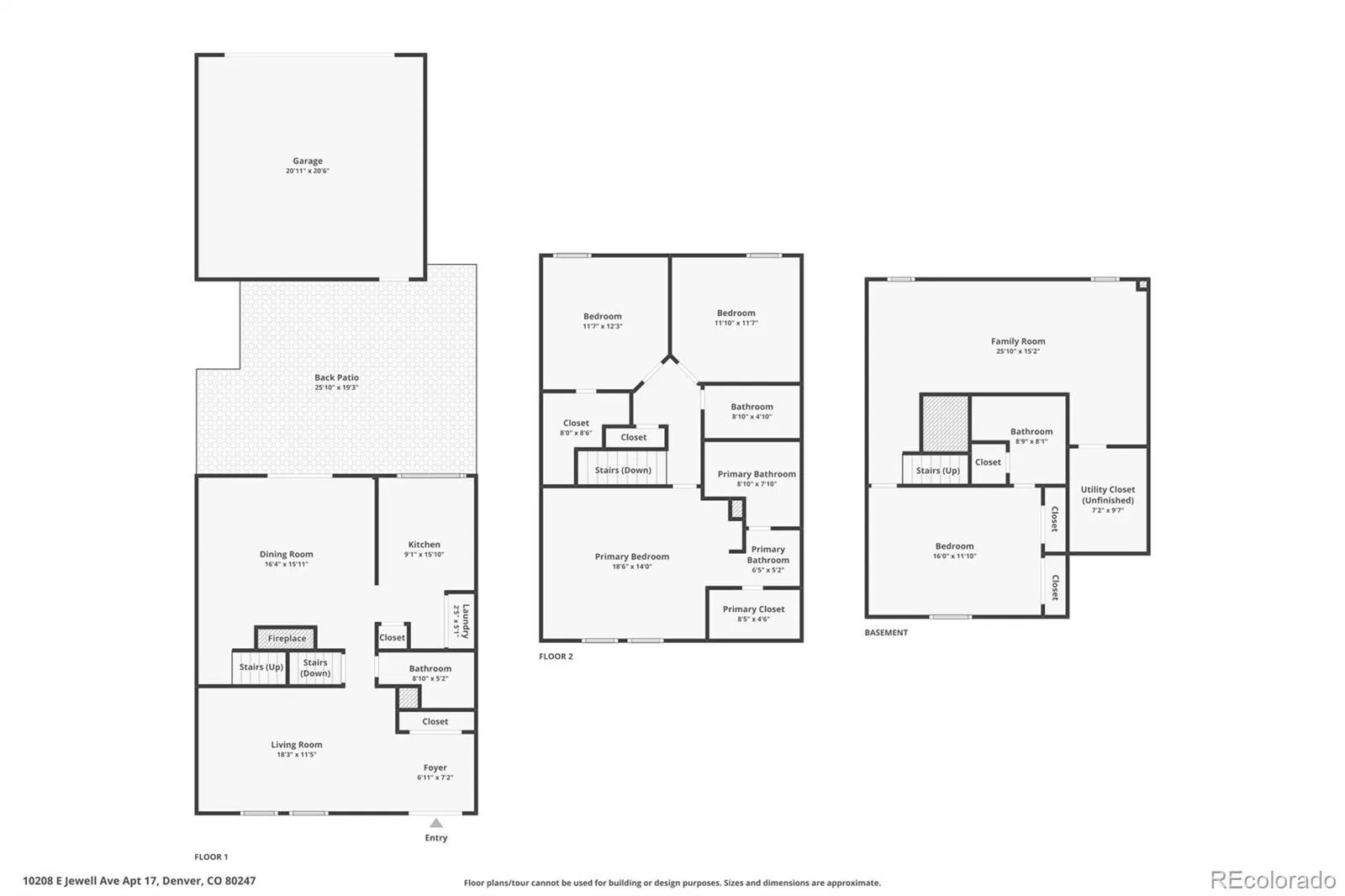 10208 E Jewell Avenue #17 Aurora CO 80247 MLS #REC3256757 06202026001304 1600 36