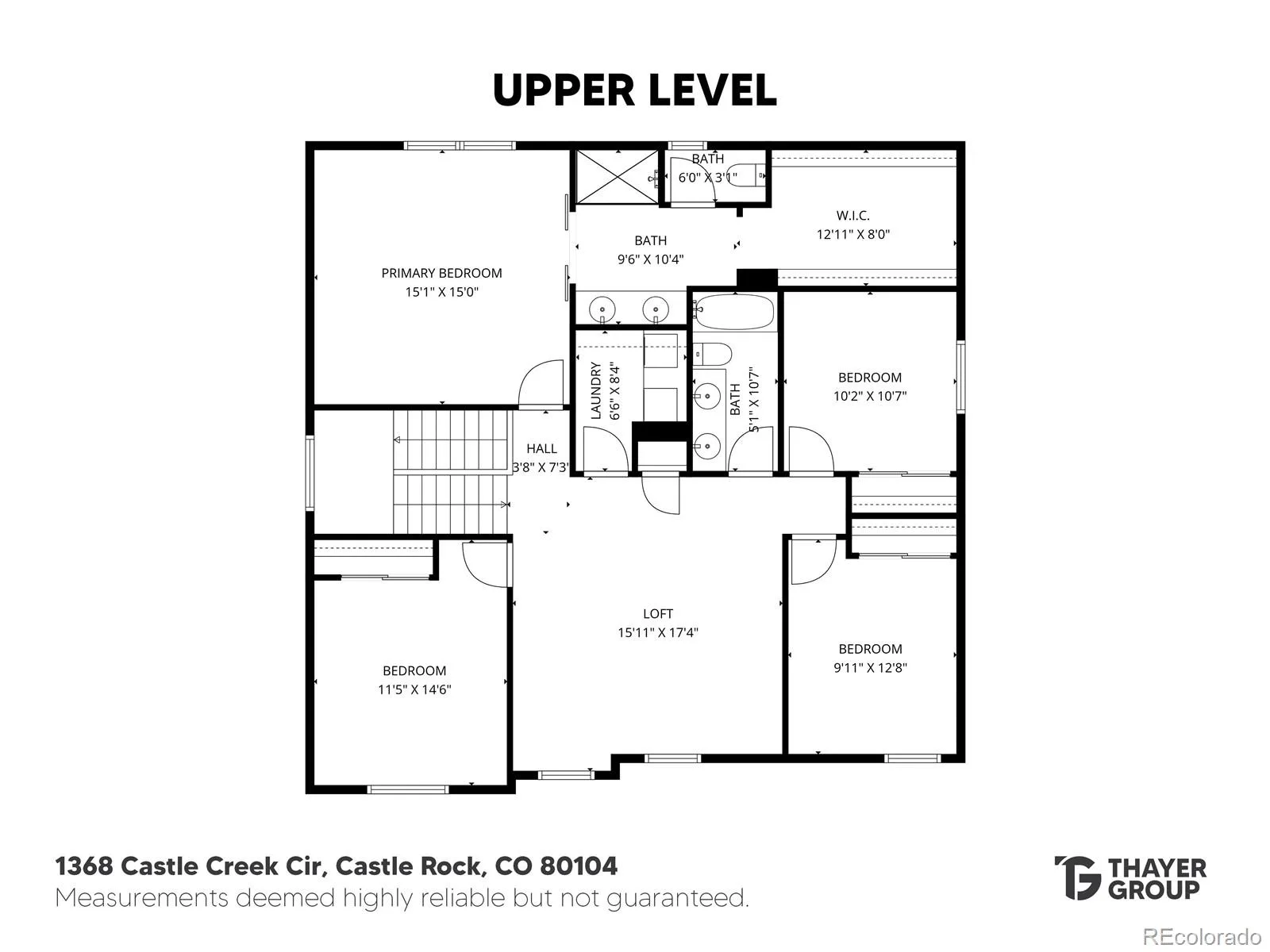 1368 Castle Creek Circle Castle Rock CO 80104 | MLS #REC3261318 06052026064259 1600 36