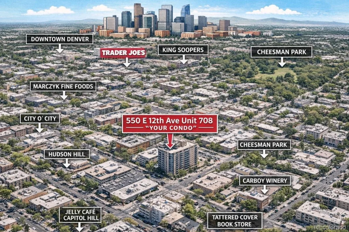 550 E 12th Avenue #708 Denver CO 80203 | MLS #REC3364399 09232026082555 1200 37