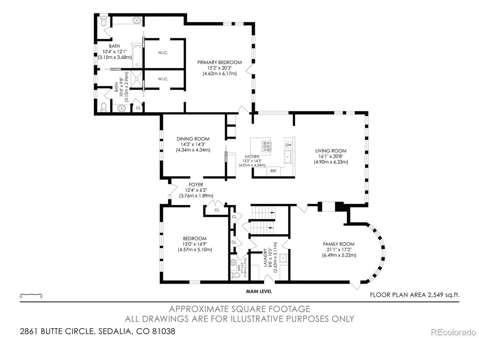 2861 Butte Circle Sedalia CO 80135 | MLS #REC3372041 07292026153819 1600 45