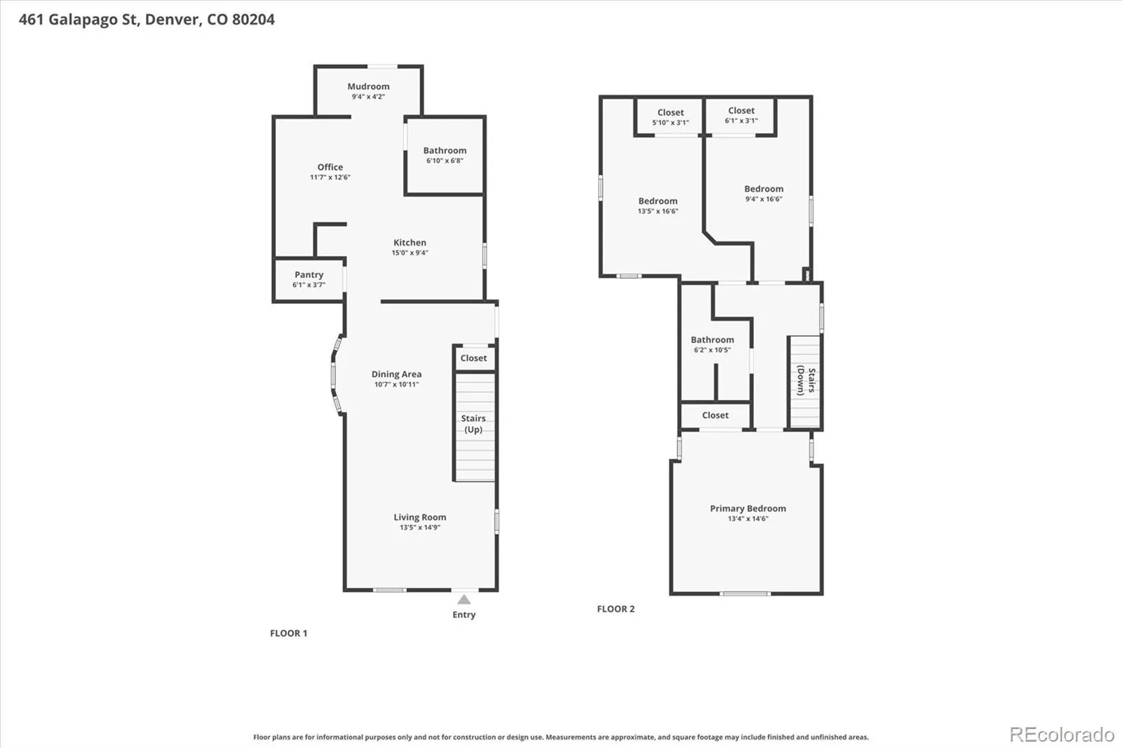 461 Galapago Street Denver CO 80204 MLS #REC3384624 06092026001944 1600 29