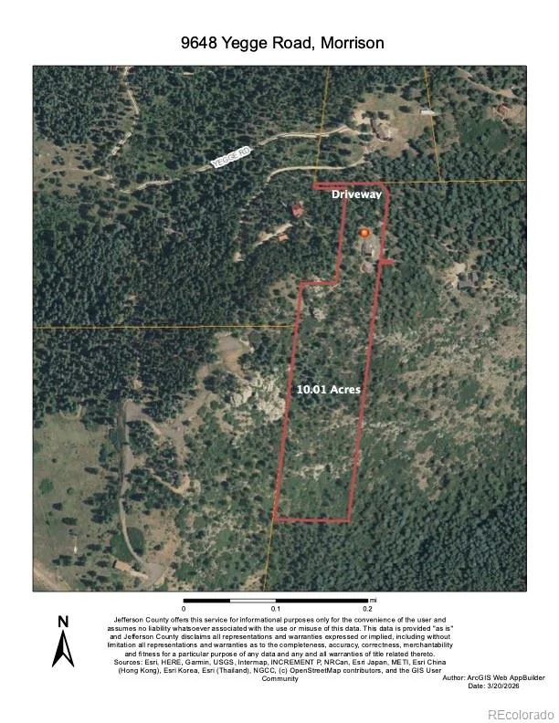 9648 Yegge Road Morrison CO 80465 | MLS #REC3421779 08182026170952 612 42