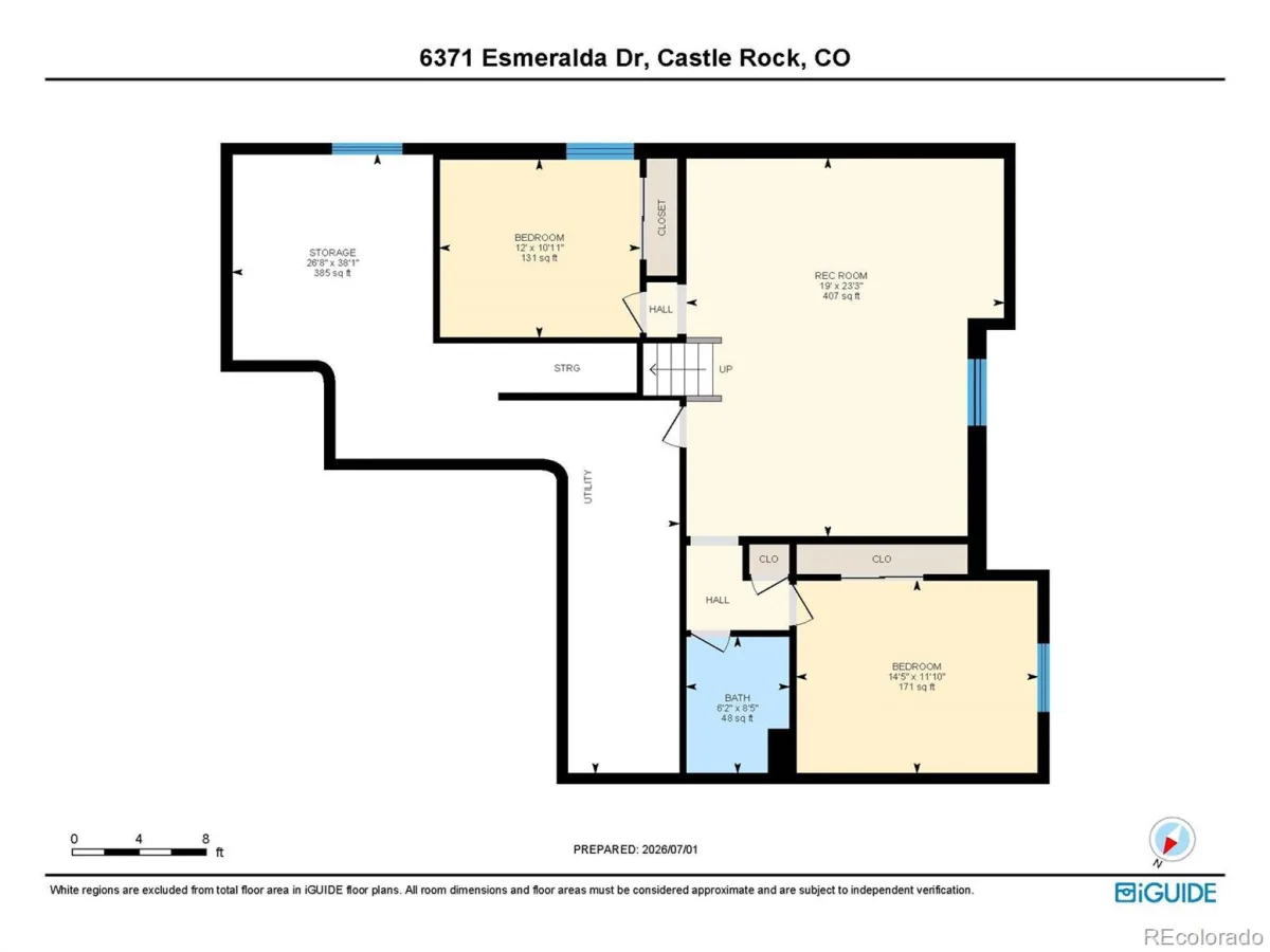 6371 Esmeralda Drive Castle Rock CO 80108 MLS #REC3432788 07022026150713 1200 36