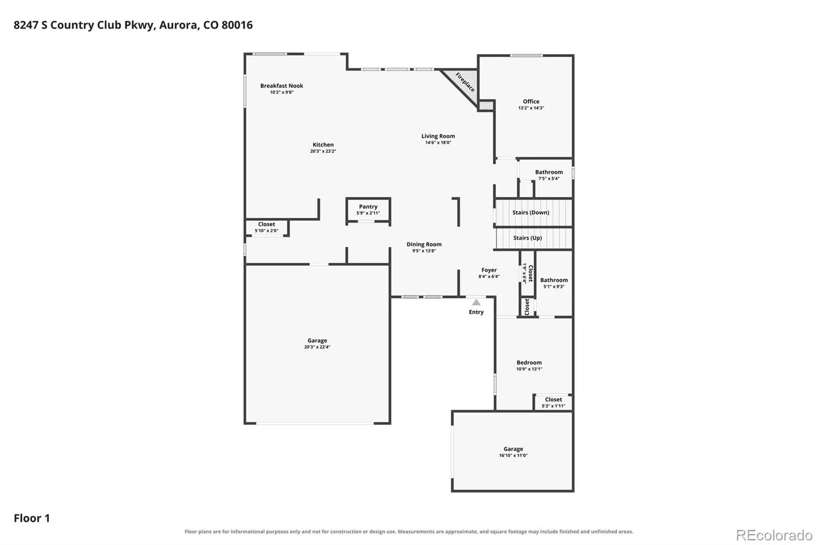 8247 S Country Club Parkway Aurora CO 80016 | MLS #REC3454657 08142026023356 1600 45