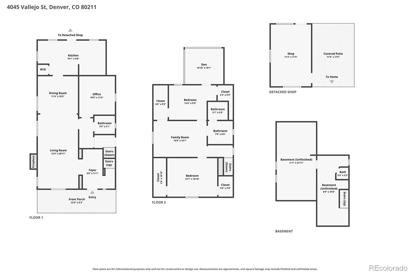4045 Vallejo Street Denver CO 80211 | MLS #REC3518289 10152026002724 1600 39