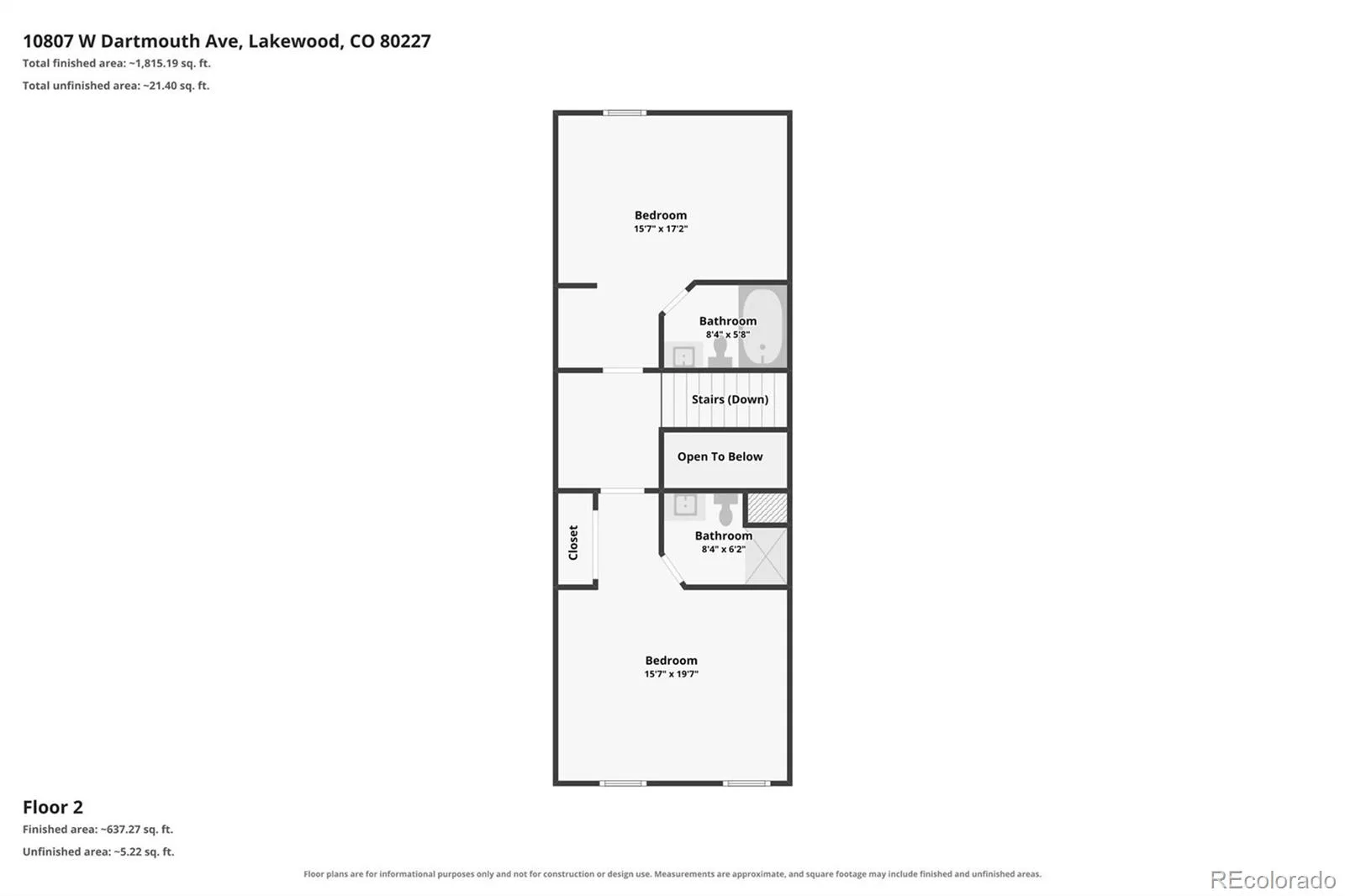 10807 W Dartmouth Avenue Denver CO 80227 | MLS #REC3567793 08172026160603 1600 30