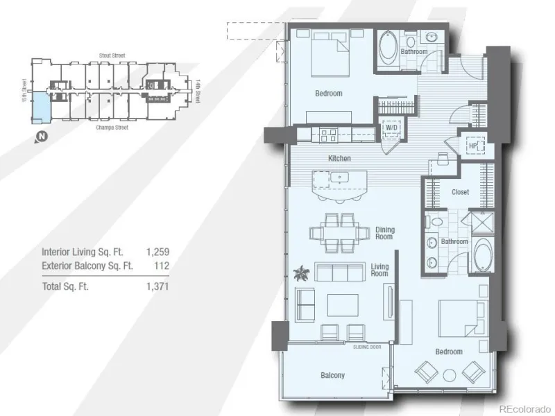 891 14th Street #2008-L Denver CO 80202 | MLS #REC3611036 09202026040820 800 20