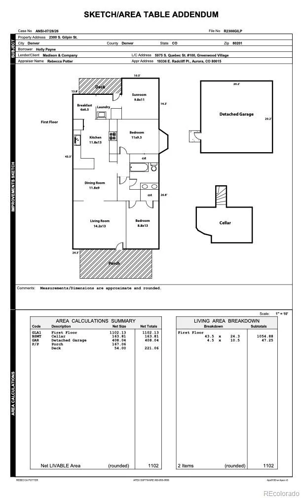2300 S Gilpin Street Denver CO 80210 | MLS #REC3613879 07312026194032 612 41