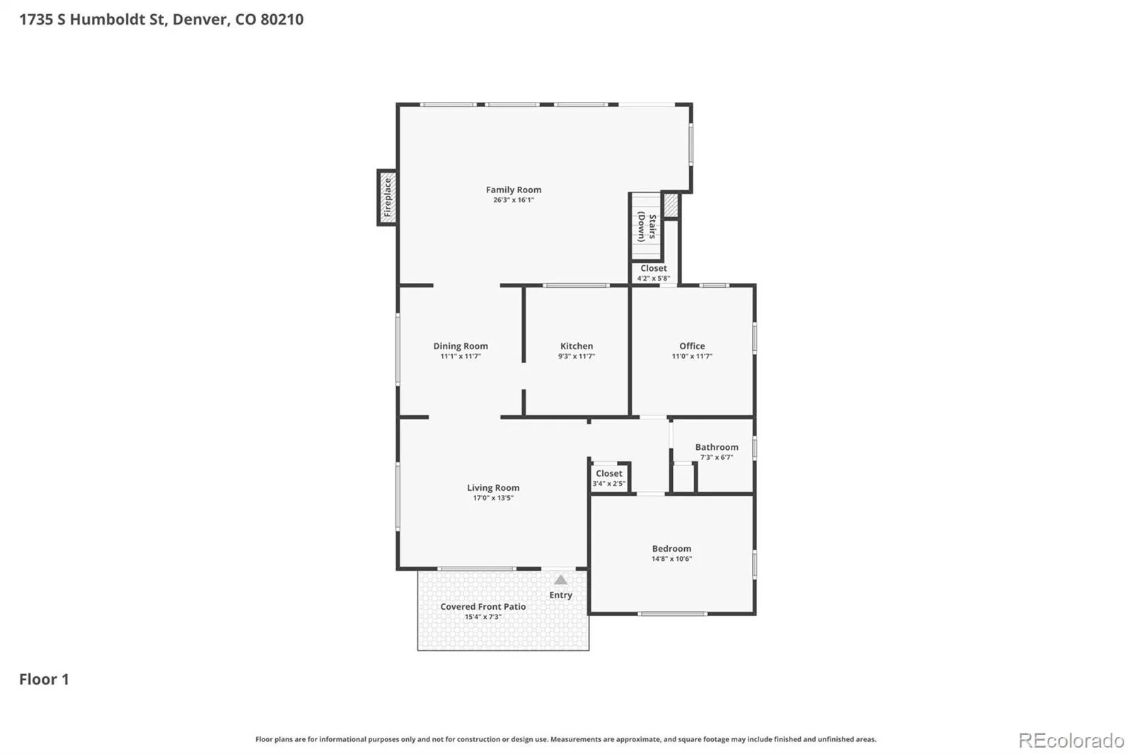 1735 S Humboldt Street Denver CO 80210 MLS #REC3670841 07112026150439 1600 20