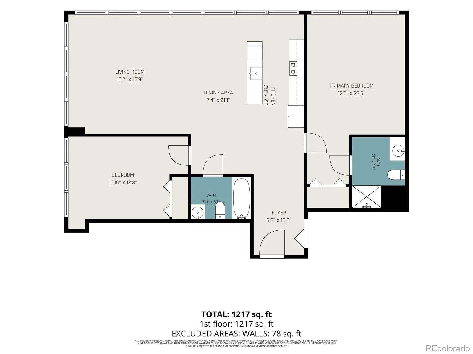 100 Park Avenue #2106 Denver CO 80205 | MLS #REC3799767 10122026233218 1600 13