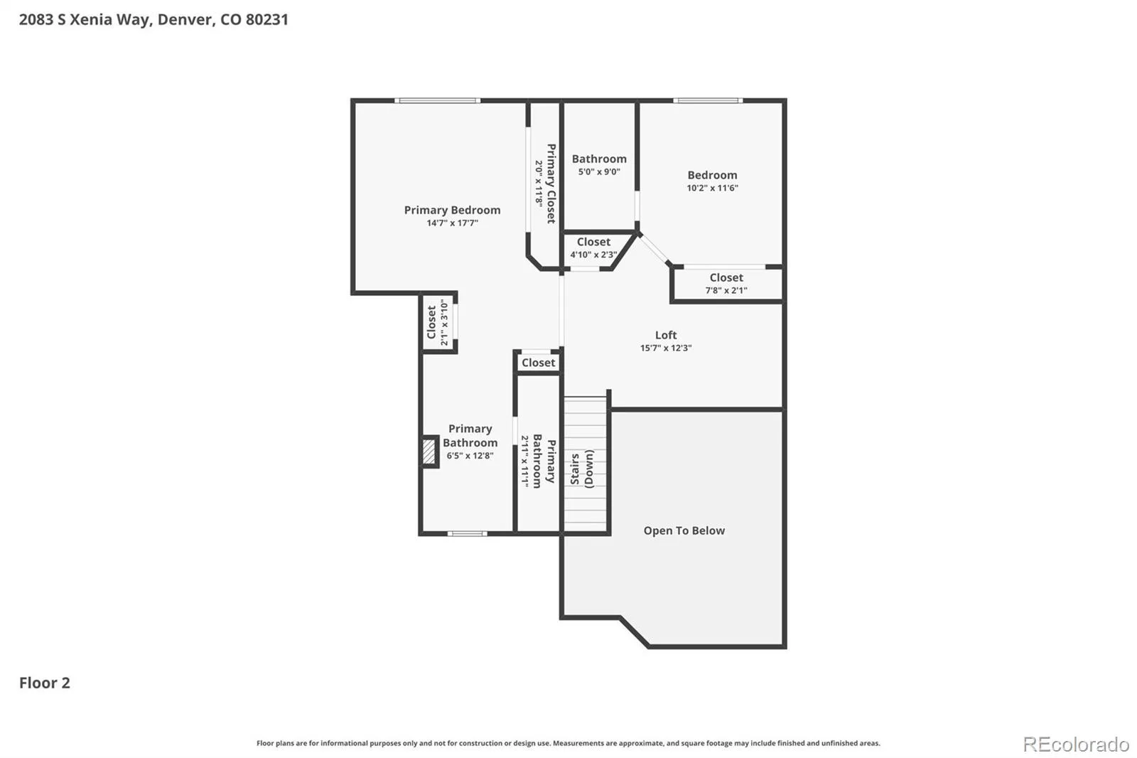 2083 S Xenia Way Denver CO 80231 | MLS #REC3841338 09302026172710 1600 30