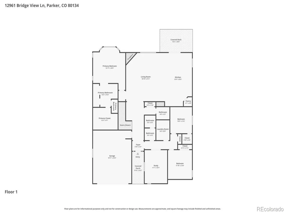 12961 Bridge View Lane Parker CO 80134 | MLS #REC3848338 06222026214434 1200 30