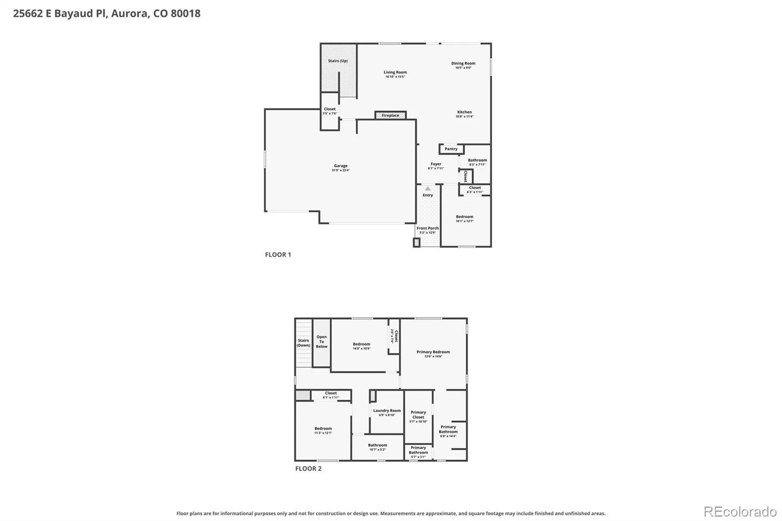 25662 E Bayaud Place Aurora CO 80018 | MLS #REC3852267 08142026074337 1600 30