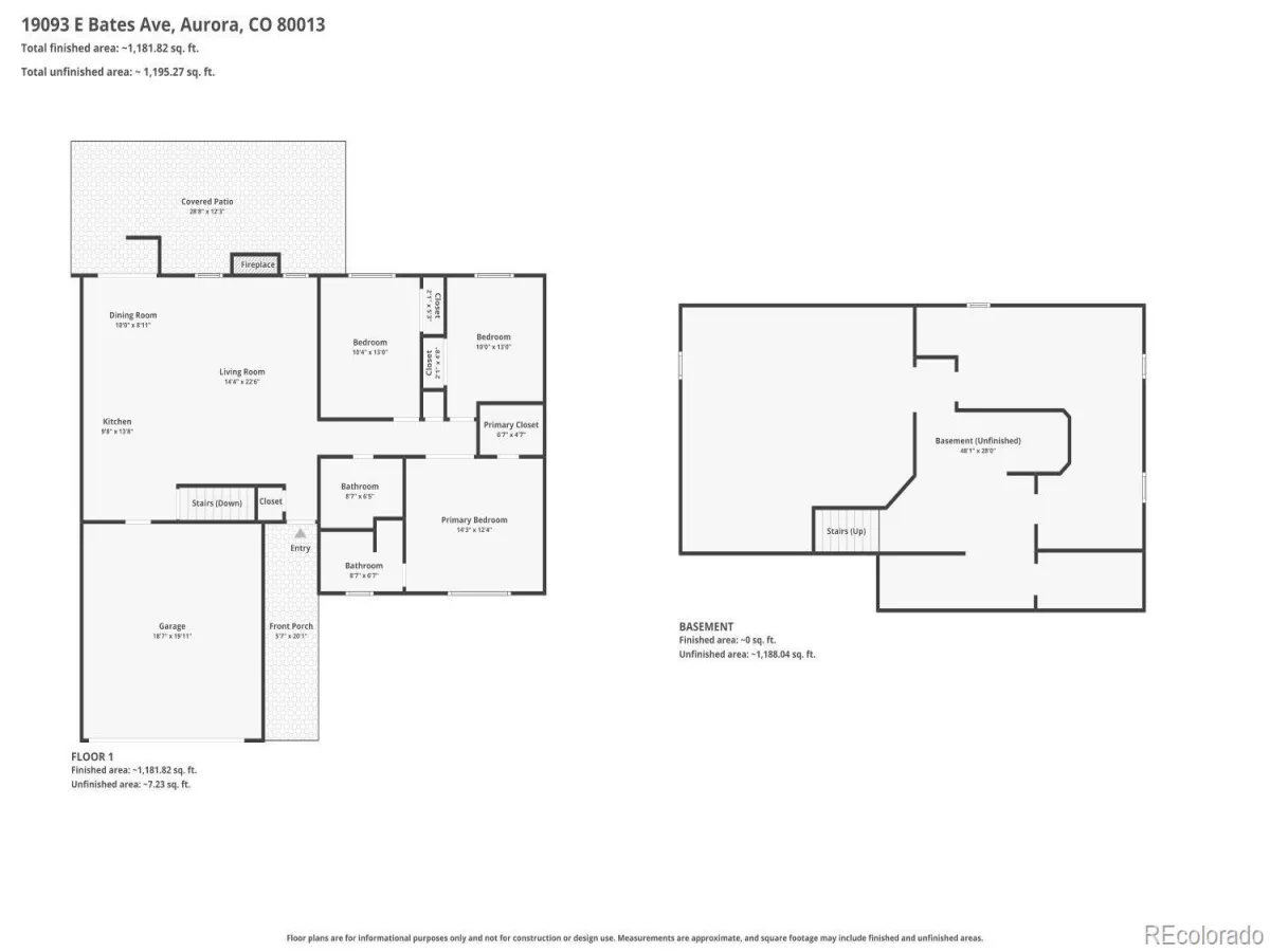19093 E Bates Avenue Aurora CO 80013 MLS #REC3911257 07102026155052 1200 28