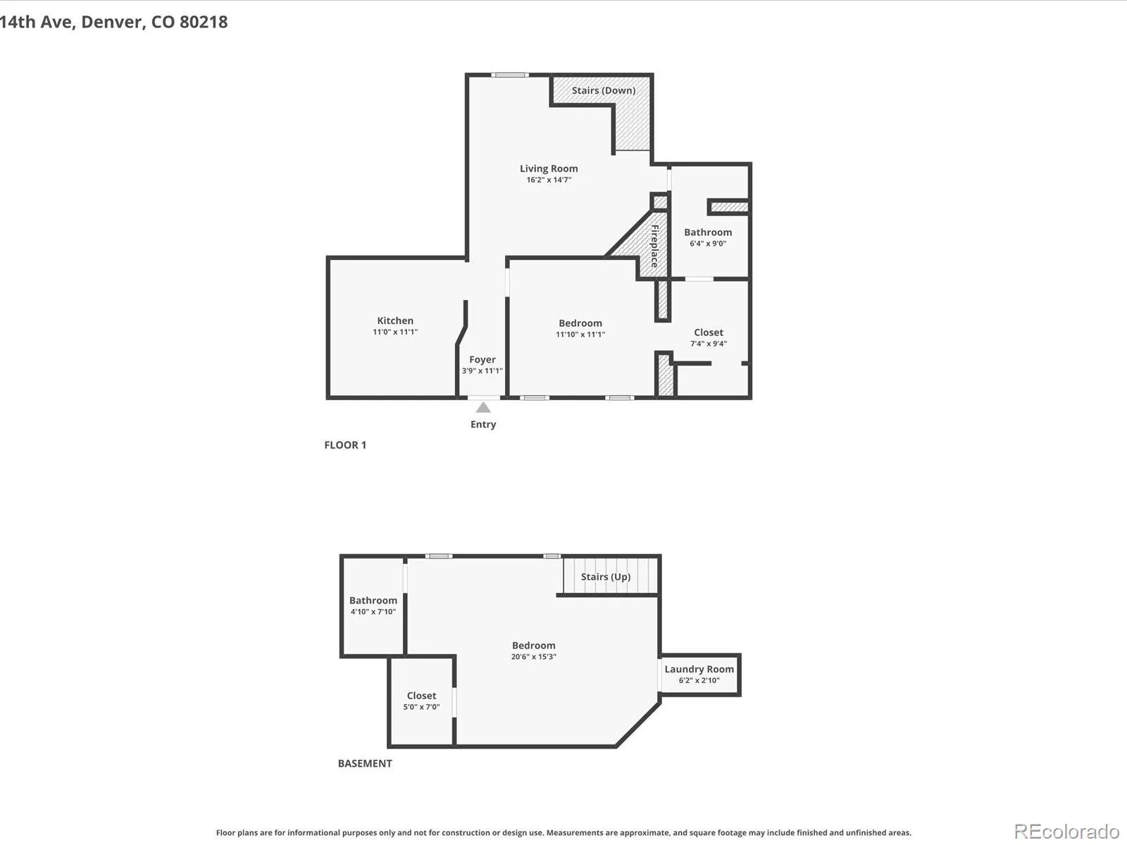 807 E 14th Avenue #2 Denver CO 80218 MLS #REC3920223 05242026093146 1600 47