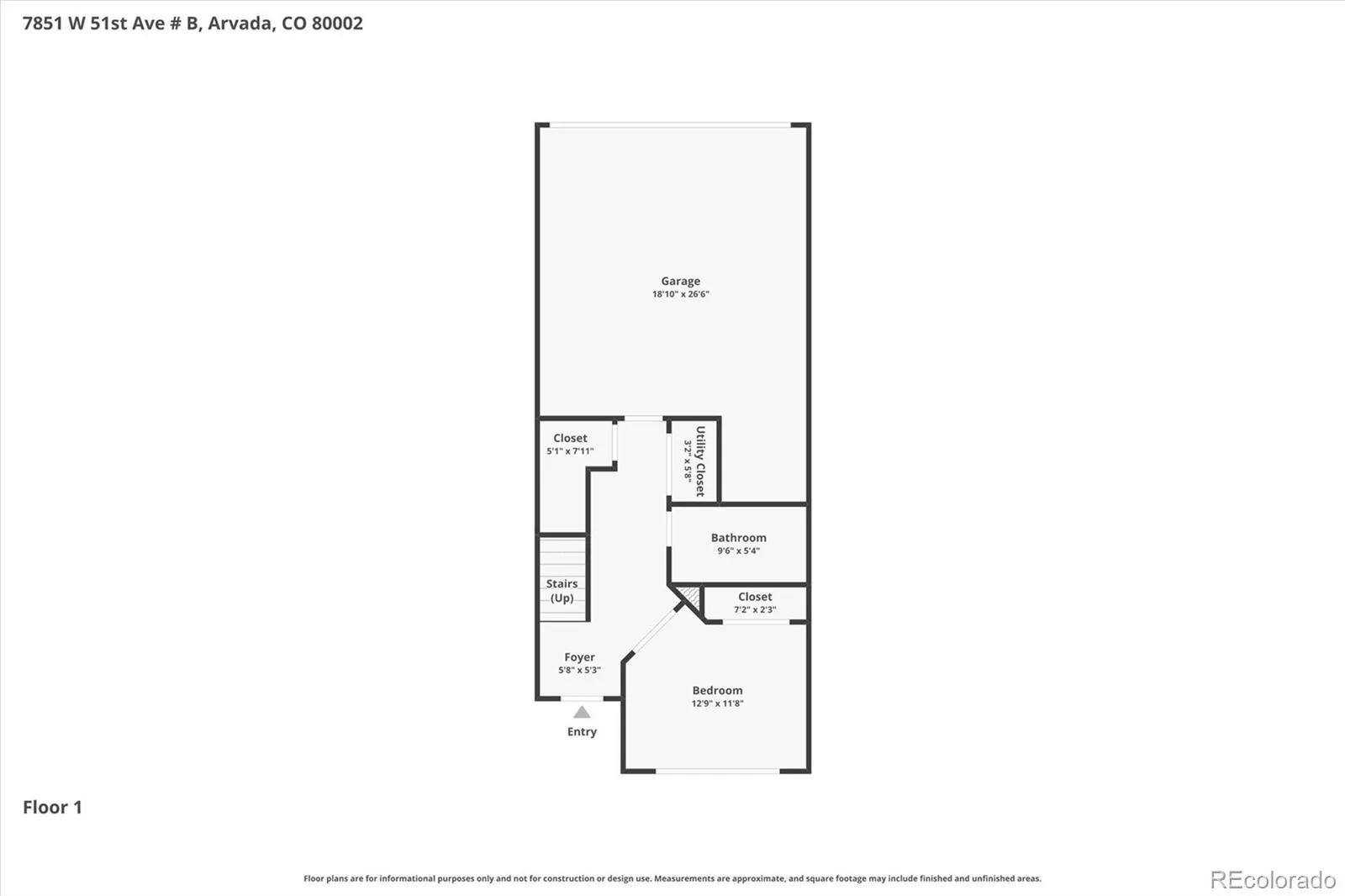 7851 W 51st Avenue #B Arvada CO 80002 | MLS #REC3949557 07242026182743 1600 45