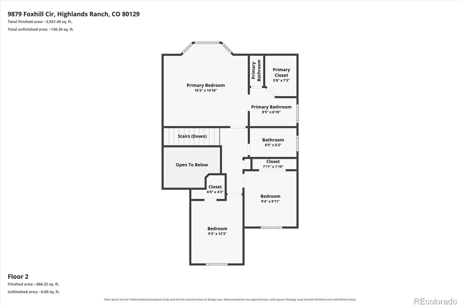9879 Foxhill Circle Highlands Ranch CO 80129 | MLS #REC3960567 08132026164343 1600 31