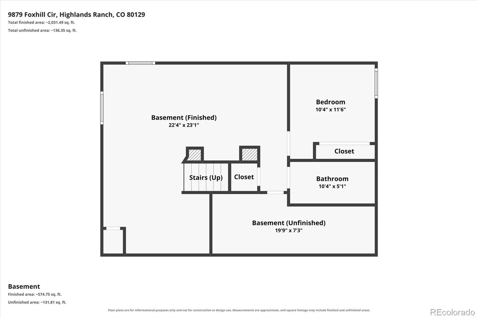 9879 Foxhill Circle Highlands Ranch CO 80129 | MLS #REC3960567 08132026164343 1600 32