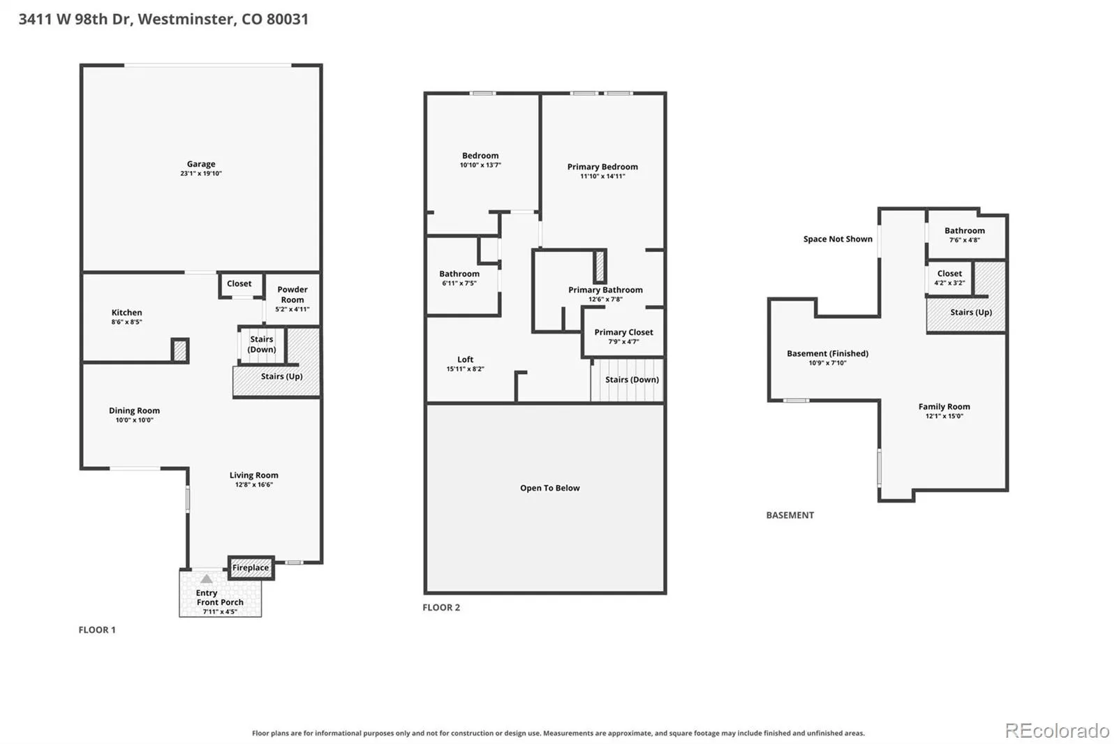 3411 W 98th Drive #C Westminster CO 80031 | MLS #REC4032226 08222026191458 1600 36