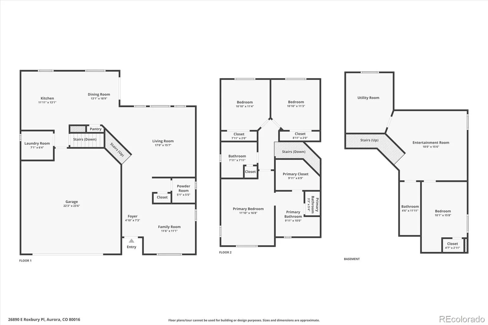 26890 E Roxbury Place Aurora CO 80016 MLS #REC4040806 07132026182428 1600 42