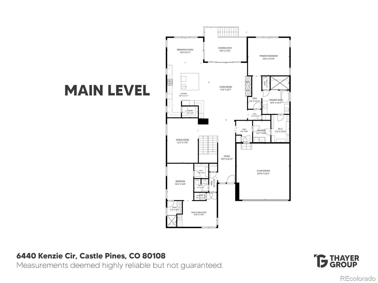 6440 Kenzie Circle Castle Rock CO 80108 | MLS #REC4064091 08122026145659 1600 47