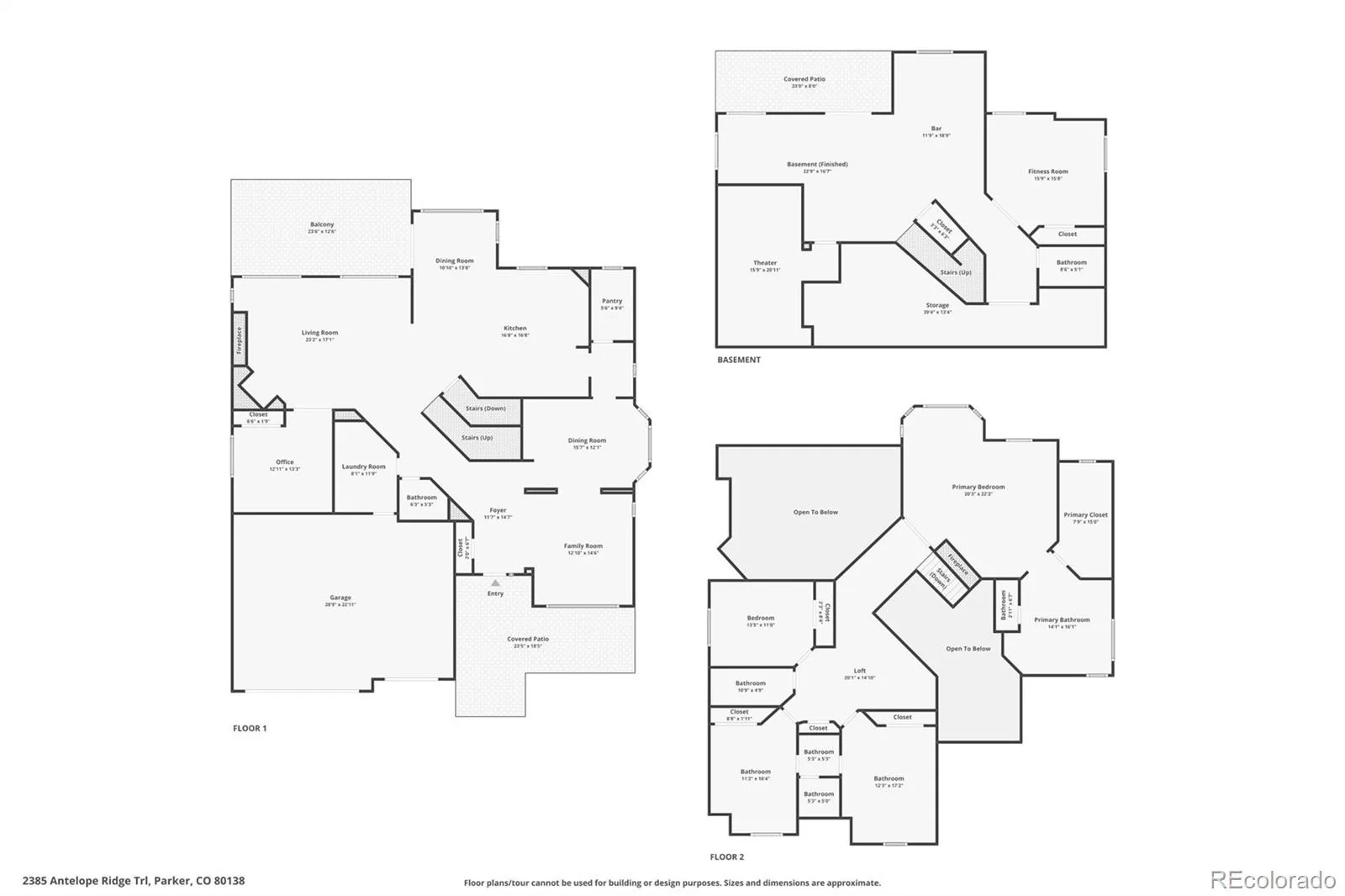 2385 Antelope Ridge Trail Parker CO 80138 | MLS #REC4136202 08222026033520 1600 48