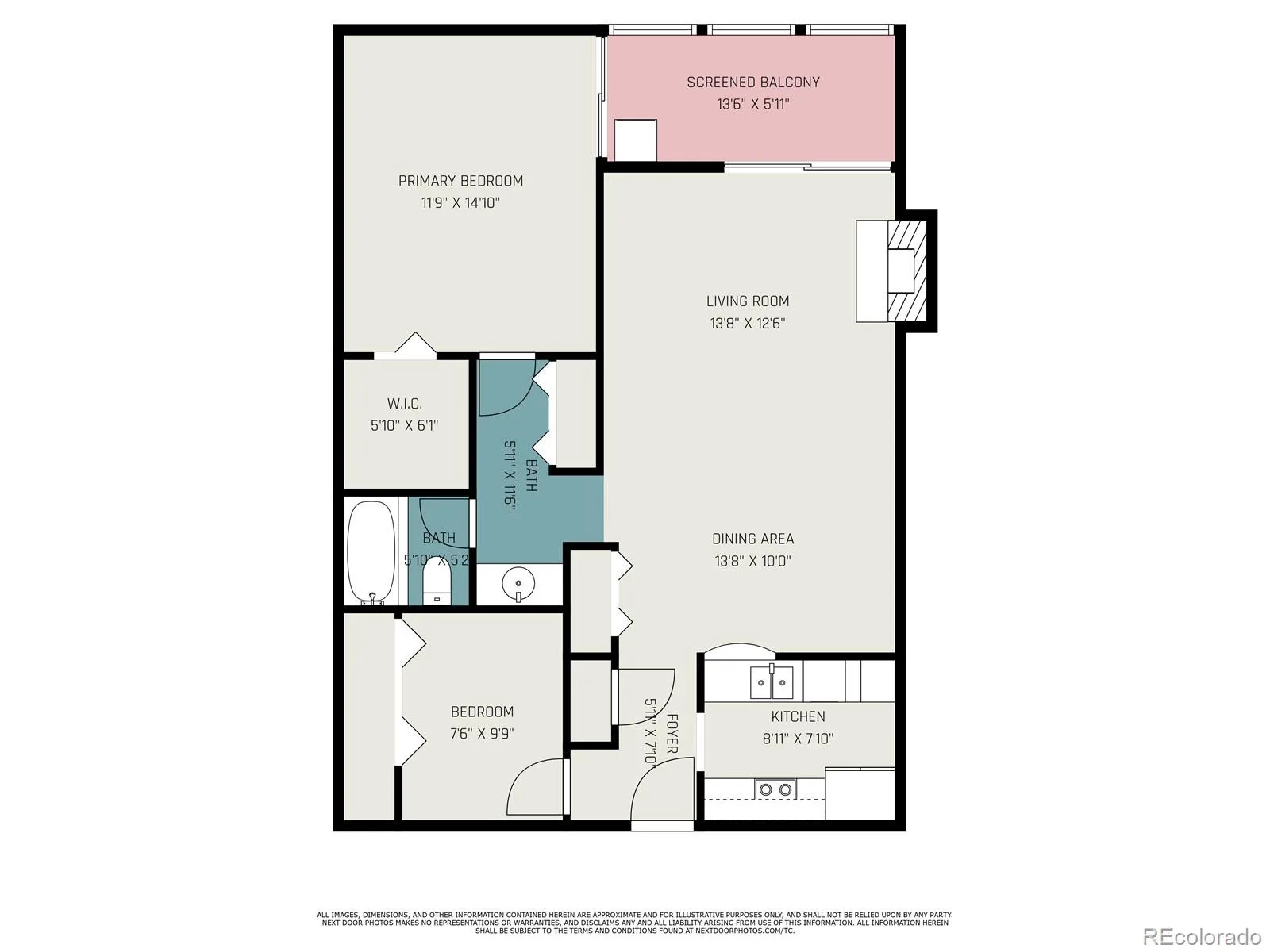 800 N Pearl Street #1109 Denver CO 80203 | MLS #REC4153327 08142026233856 1600 28