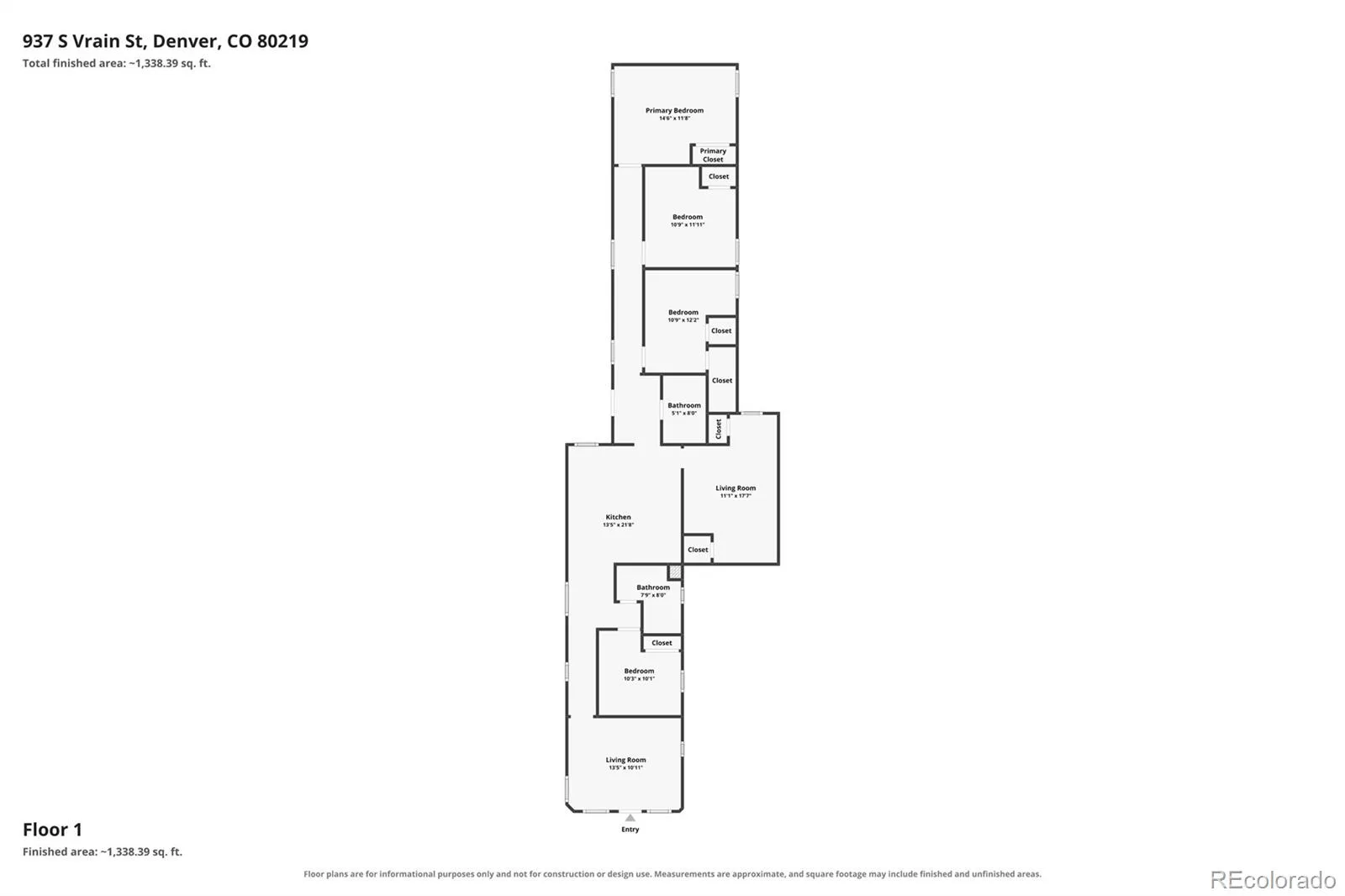 937 S Vrain Street Denver CO 80219 | MLS #REC4256454 07242026212758 1600 36