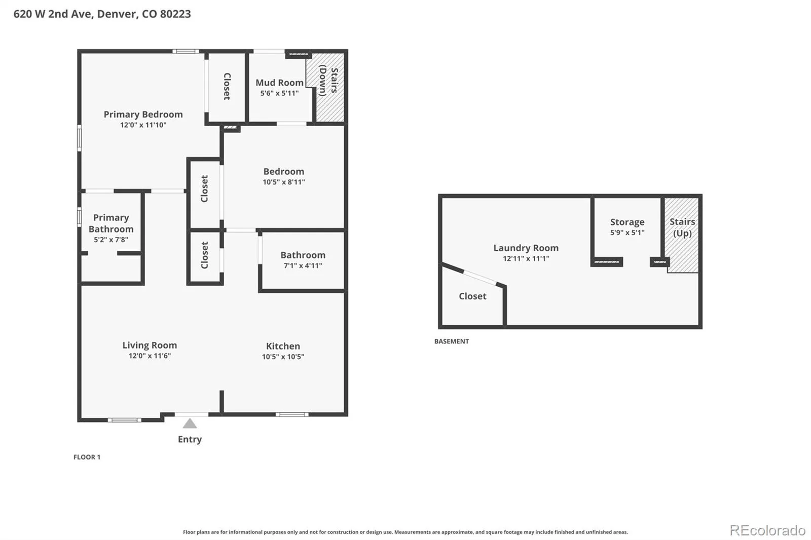 620 W 2nd Avenue Denver CO 80223 MLS #REC4269973 05312026195933 1600 44